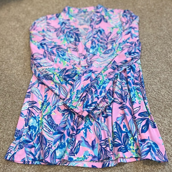 Lilly Pulitzer Blouse- EUC - Picture 7 of 8